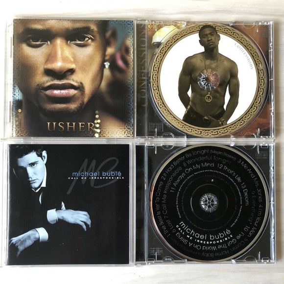 Usher Confessions & Michael Buble Call Me Irresponsible Music CDs - Picture 1 of 6